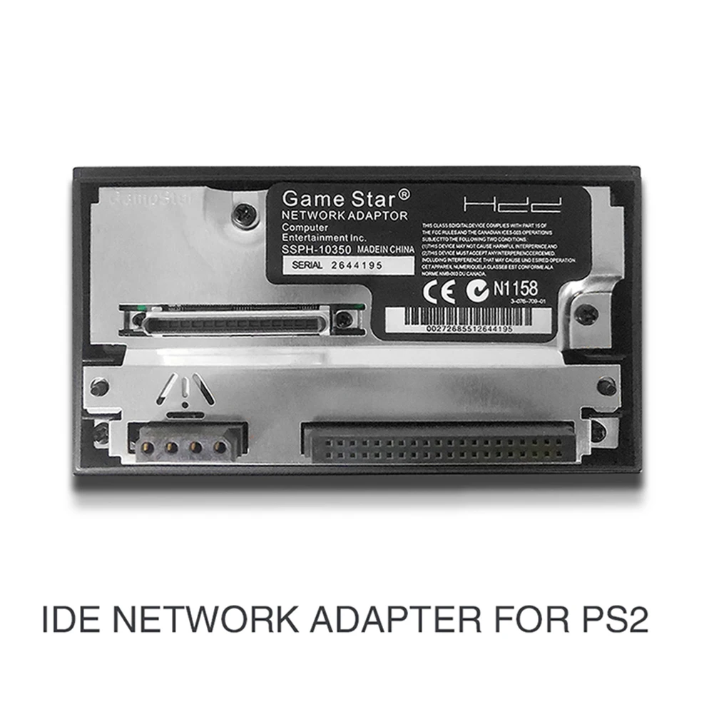 Portable Console Network Card SATA/IDE Interface Parallel Network Card Adapter 2.5/3.5 Inch SATA HDD Gaming Accessories for PS2
Portable Console Network Card SATA/IDE Interface Parallel Network Card Adapter 2.5/3.5 Inch SATA HDD Gaming Accessories for PS2