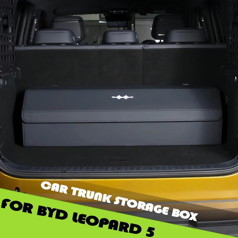Car Trunk Storage Box Fit for BYD Leopard 5 Modified Auto Trunk Foldable with Handle Storage Box Car Interior Upgrade Parts
Car Trunk Storage Box Fit for BYD Leopard 5 Modified Auto Trunk Foldable with Handle Storage Box Car Interior Upgrade Parts