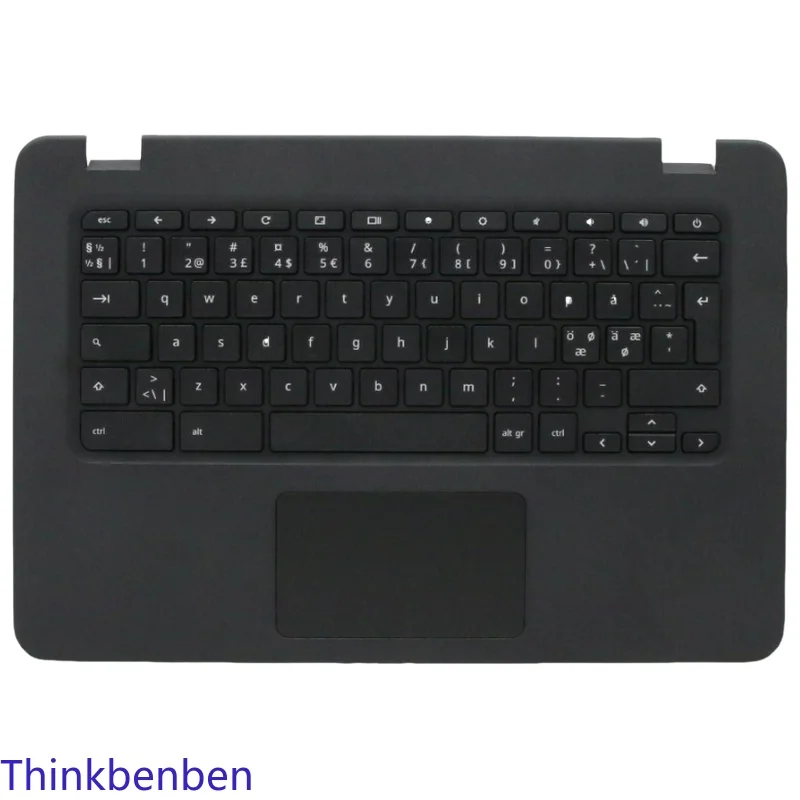 NDC Nordic Black Keyboard Upper Case Palmrest Shell Cover For Lenovo N42 20 Chromebook 5CB0N67010
NDC Nordic Black Keyboard Upper Case Palmrest Shell Cover For Lenovo N42 20 Chromebook 5CB0N67010