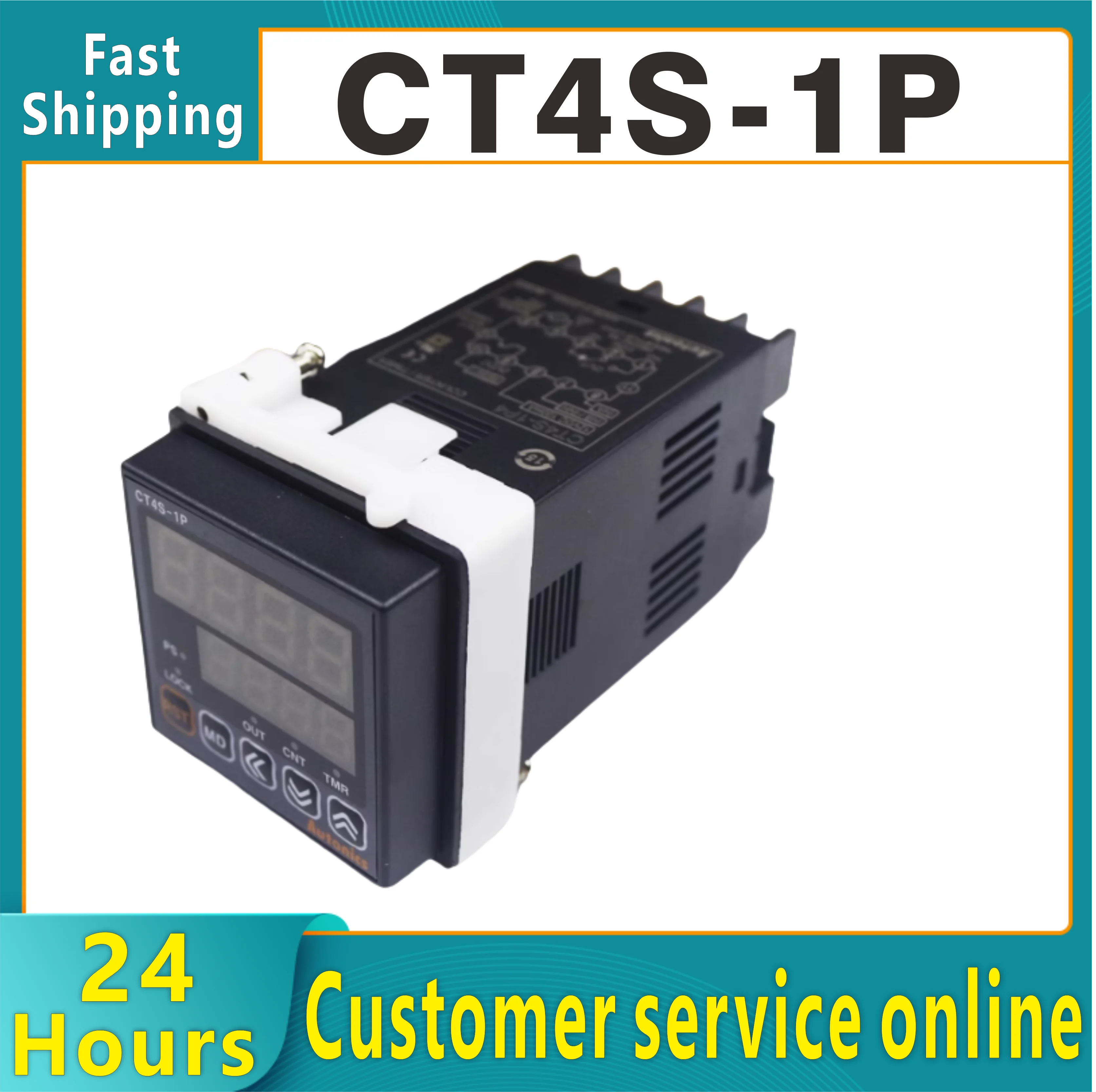 CT4S-1P4 (CT4S-1P 220 В) 100% новый оригинальный подлинный таймер счетчика
CT4S-1P4 (CT4S-1P 220 В) 100% новый оригинальный подлинный таймер счетчика