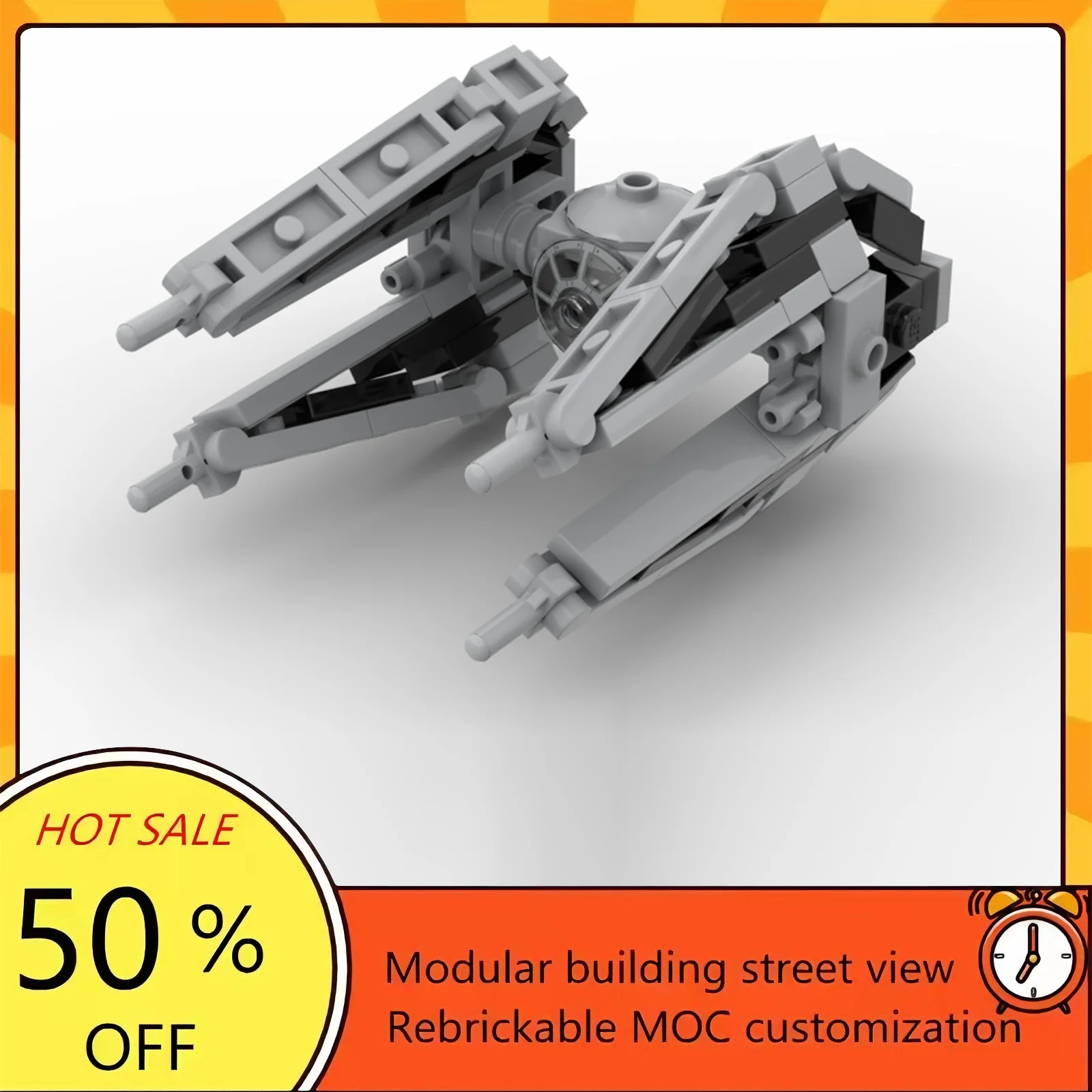 Набор для сборки космического корабля из 85 деталей: популярная модель из фильма «Звездные войны», модульные строительные блоки, технологичный подарок, игрушка для детей на праздники
Набор для сборки космического корабля из 85 деталей: популярная модель из фильма «Звездные войны», модульные строительные блоки, технологичный подарок, игрушка для детей на праздники