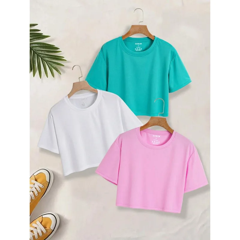 Loose Casual Women's Short Sleeve T-shirt Comfortable Breathable Fashionable Spring Summer Top Women's Clothing T-shirt
Loose Casual Women's Short Sleeve T-shirt Comfortable Breathable Fashionable Spring Summer Top Women's Clothing T-shirt