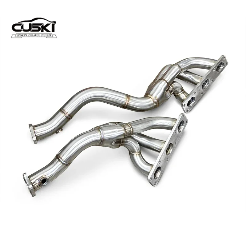 High Performance Exhaust parts Suitable For BMW3 E46 M54 3.0 1999-2004 stainless steel Catless Exhaust Downpipe
High Performance Exhaust parts Suitable For BMW3 E46 M54 3.0 1999-2004 stainless steel Catless Exhaust Downpipe 