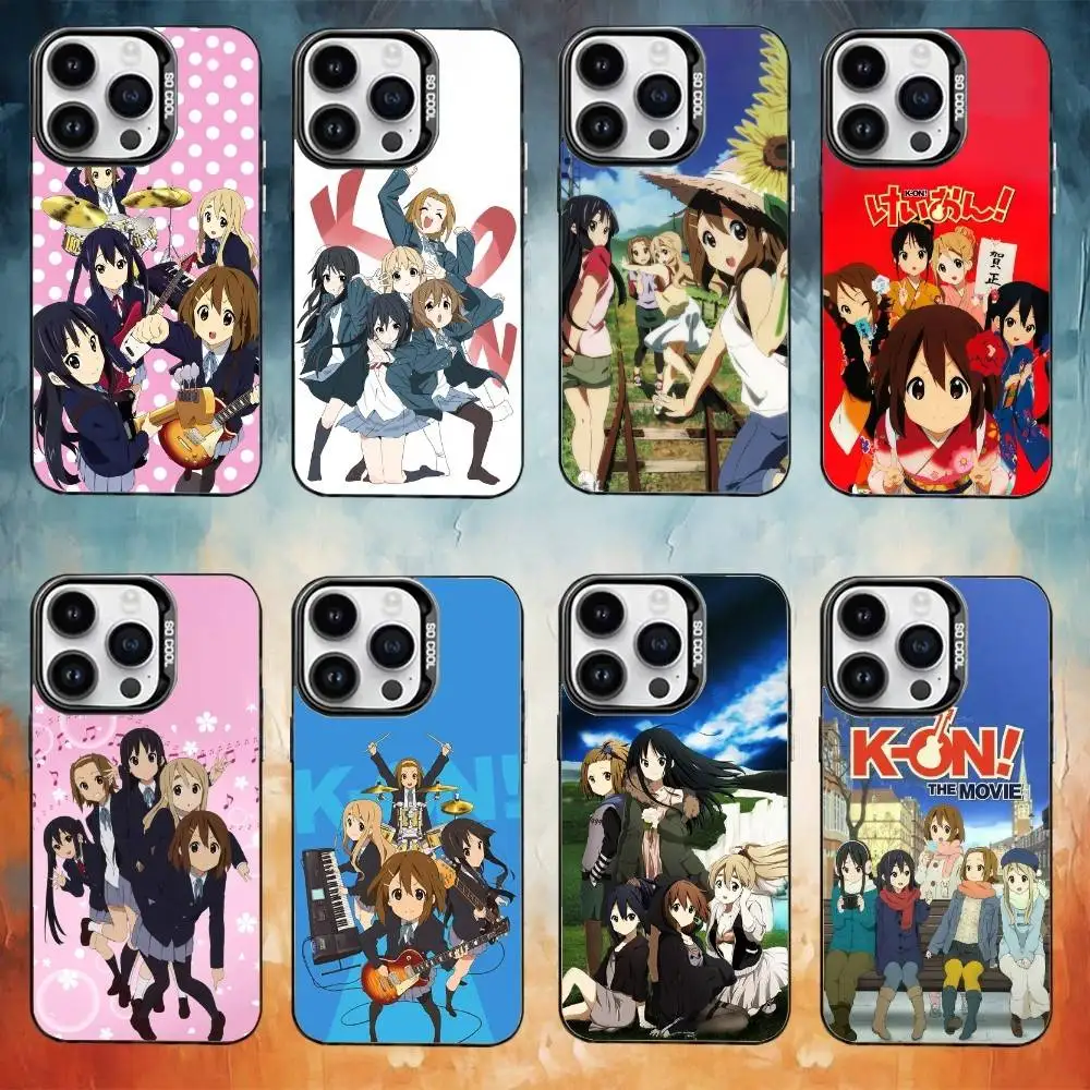 Classic cute Anime K-K-ON Phone Case Color Silver Shell For IPhone 17 16 15 14 13 12 11 Pro Max Plus
Classic cute Anime K-K-ON Phone Case Color Silver Shell For IPhone 17 16 15 14 13 12 11 Pro Max Plus