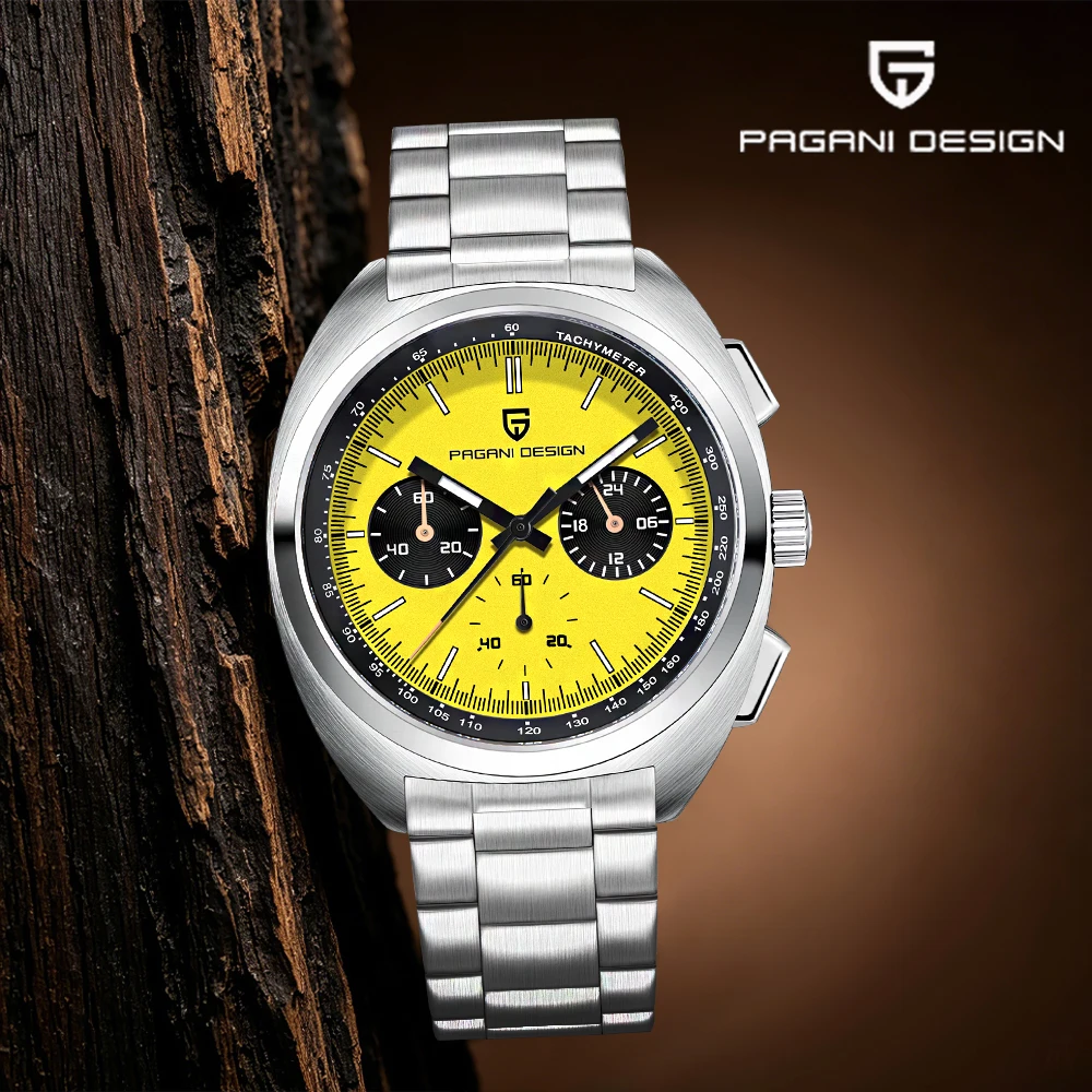 Pagani design brand business men's VK63 chronograph quartz watches for men's top sapphire luminous waterproof relógios masculino
Pagani design brand business men's VK63 chronograph quartz watches for men's top sapphire luminous waterproof relógios masculino