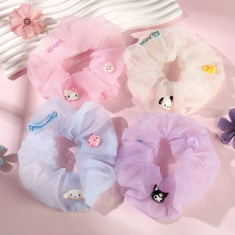 Sanrio Hello Kitty Friends Stereo Head Large Intestine Circle Cute Fairy Girl Hair Ring Hair Accessories Meng Cinnamoroll Set.
Sanrio Hello Kitty Friends Stereo Head Large Intestine Circle Cute Fairy Girl Hair Ring Hair Accessories Meng Cinnamoroll Set.