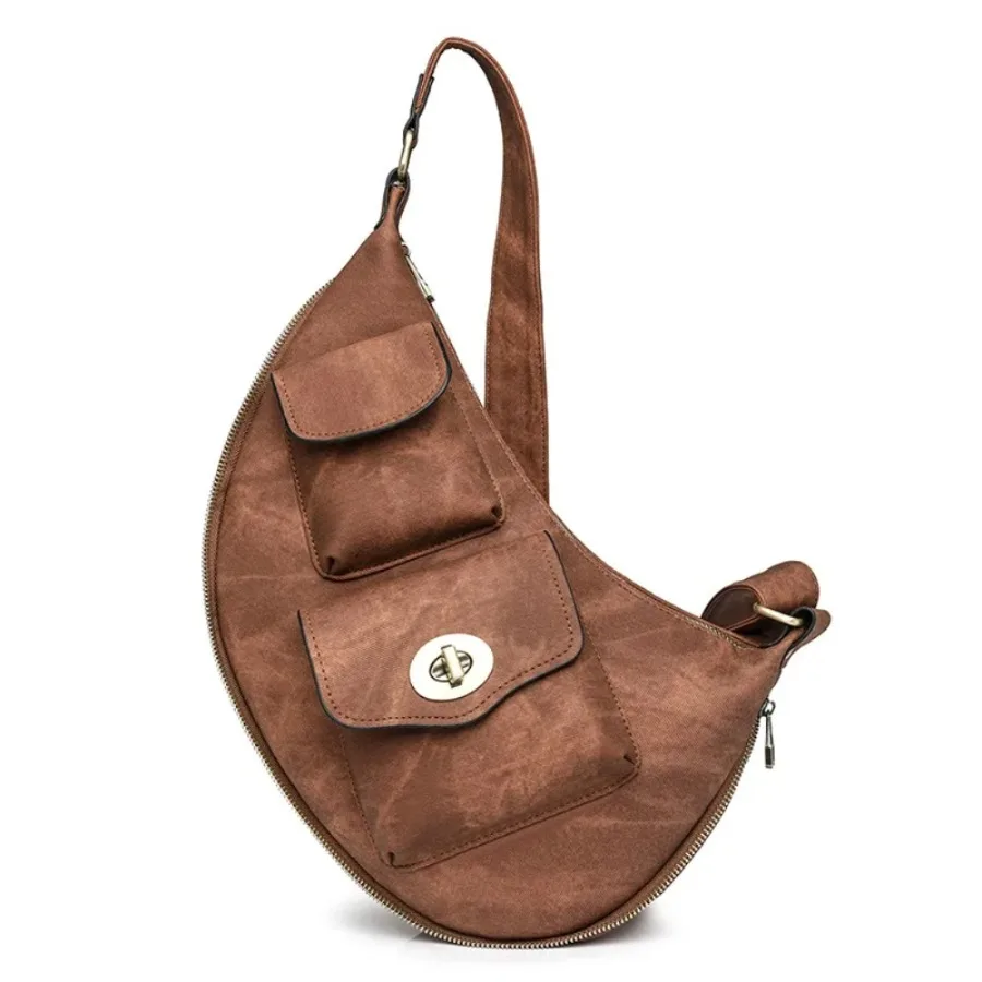 Fashion retro niche practical personality crossbody chest bag waist bag men and women with the same niche design shoulder bag
Fashion retro niche practical personality crossbody chest bag waist bag men and women with the same niche design shoulder bag