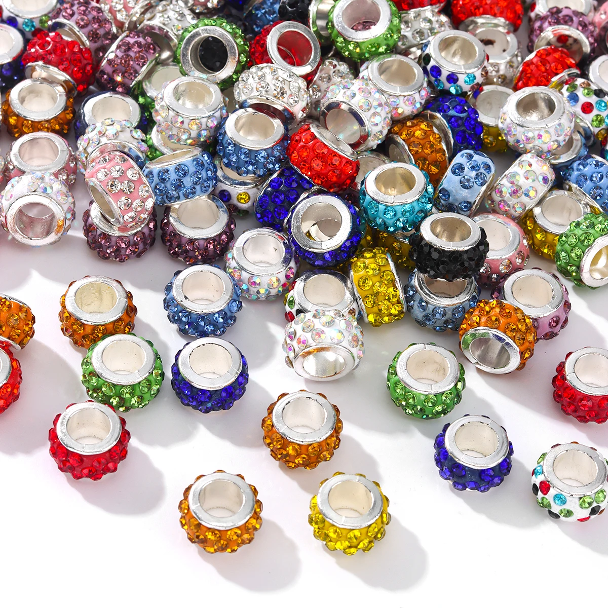 100 шт. разноцветных искусственных кристаллов с крупными отверстиями для изготовления украшений, браслетов, ожерелий, подвесок, рукоделия, мелких поделок
100 шт. разноцветных искусственных кристаллов с крупными отверстиями для изготовления украшений, браслетов, ожерелий, подвесок, рукоделия, мелких поделок