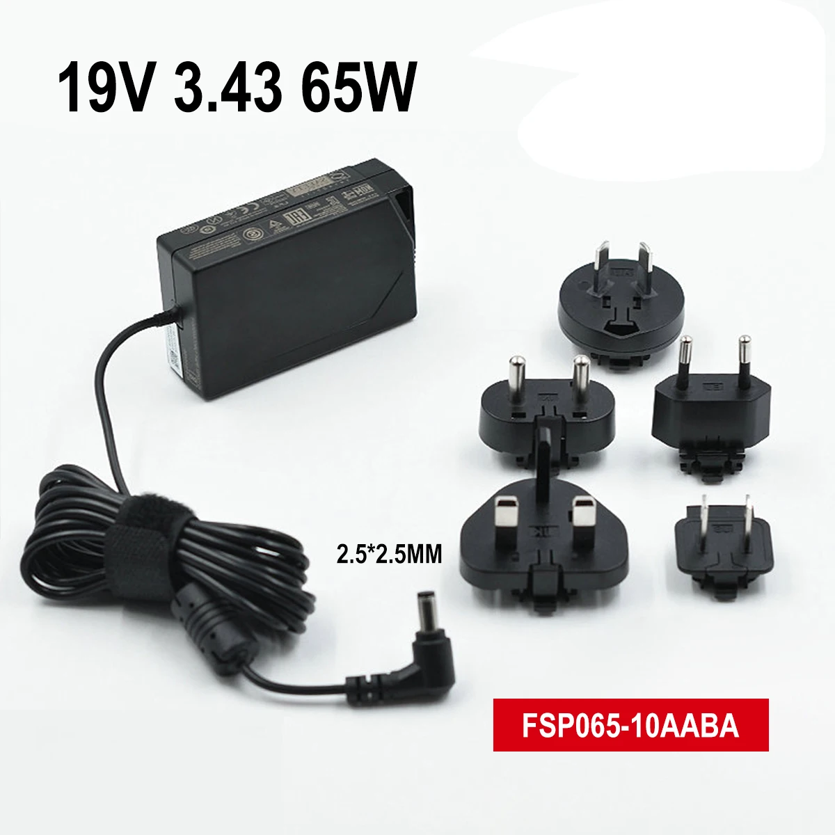 Genuine 19V 3.43A 3.42A 65W 5.5x2.5mm FSP FSP065-10AABA GaN Switching Power Adapter For intel ASUS Laptop Power Supply Charger
Genuine 19V 3.43A 3.42A 65W 5.5x2.5mm FSP FSP065-10AABA GaN Switching Power Adapter For intel ASUS Laptop Power Supply Charger