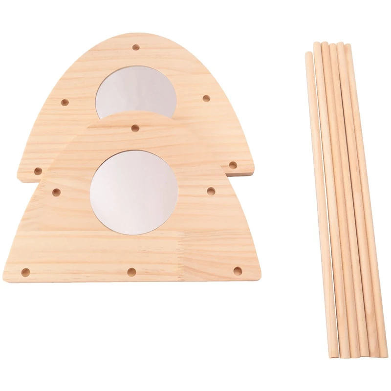 ABRN-Mini Chick Perch With Mirror, Strong Bamboo Roosting Bar For Coop And Brooder, Training Perch For Baby Chicks
ABRN-Mini Chick Perch With Mirror, Strong Bamboo Roosting Bar For Coop And Brooder, Training Perch For Baby Chicks