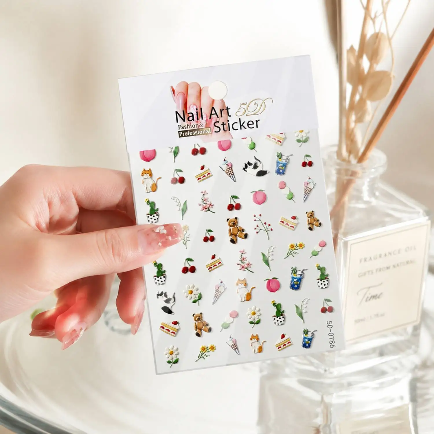 1Pc Creative Fashionable Patterns Nail Art Sticker Easy Apply Nail Decal Wedding Festival Nail Slider
1Pc Creative Fashionable Patterns Nail Art Sticker Easy Apply Nail Decal Wedding Festival Nail Slider