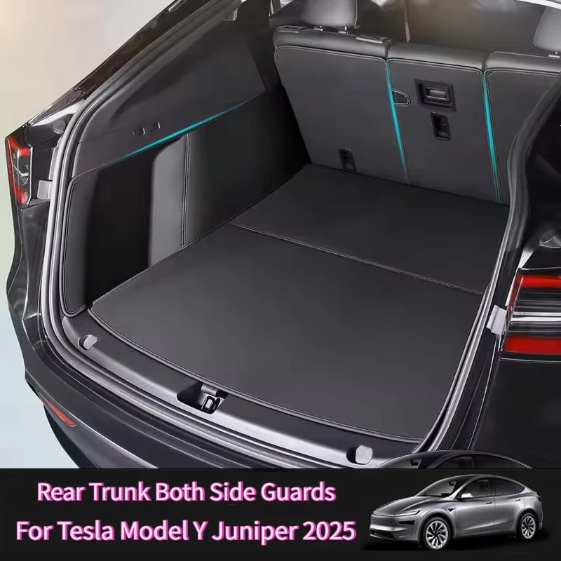 For Tesla Model Y Juniper 2025 Rear Trunk Both Side Guards PU Leather Surface Corner Protection Cover Cargo Liner Anti-dirty Pad
For Tesla Model Y Juniper 2025 Rear Trunk Both Side Guards PU Leather Surface Corner Protection Cover Cargo Liner Anti-dirty Pad