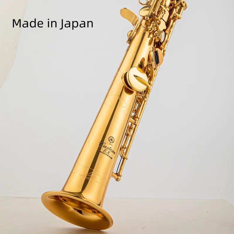 Japonya'da yapılan 875EX Soprano saksafon B düz düz altın lake vücut enstrüman ile profesyonel kılıfı aksesuarları
Japonya'da yapılan 875EX Soprano saksafon B düz düz altın lake vücut enstrüman ile profesyonel kılıfı aksesuarları