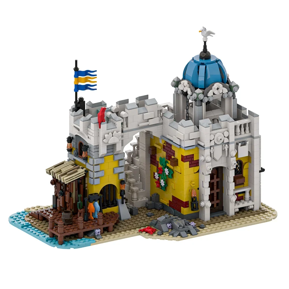 MOC Retro Architecture Broadsides Brig Reduxa Building Blocks Model Imilitary prison Bricks Assembled Toy For Children Gift
MOC Retro Architecture Broadsides Brig Reduxa Building Blocks Model Imilitary prison Bricks Assembled Toy For Children Gift