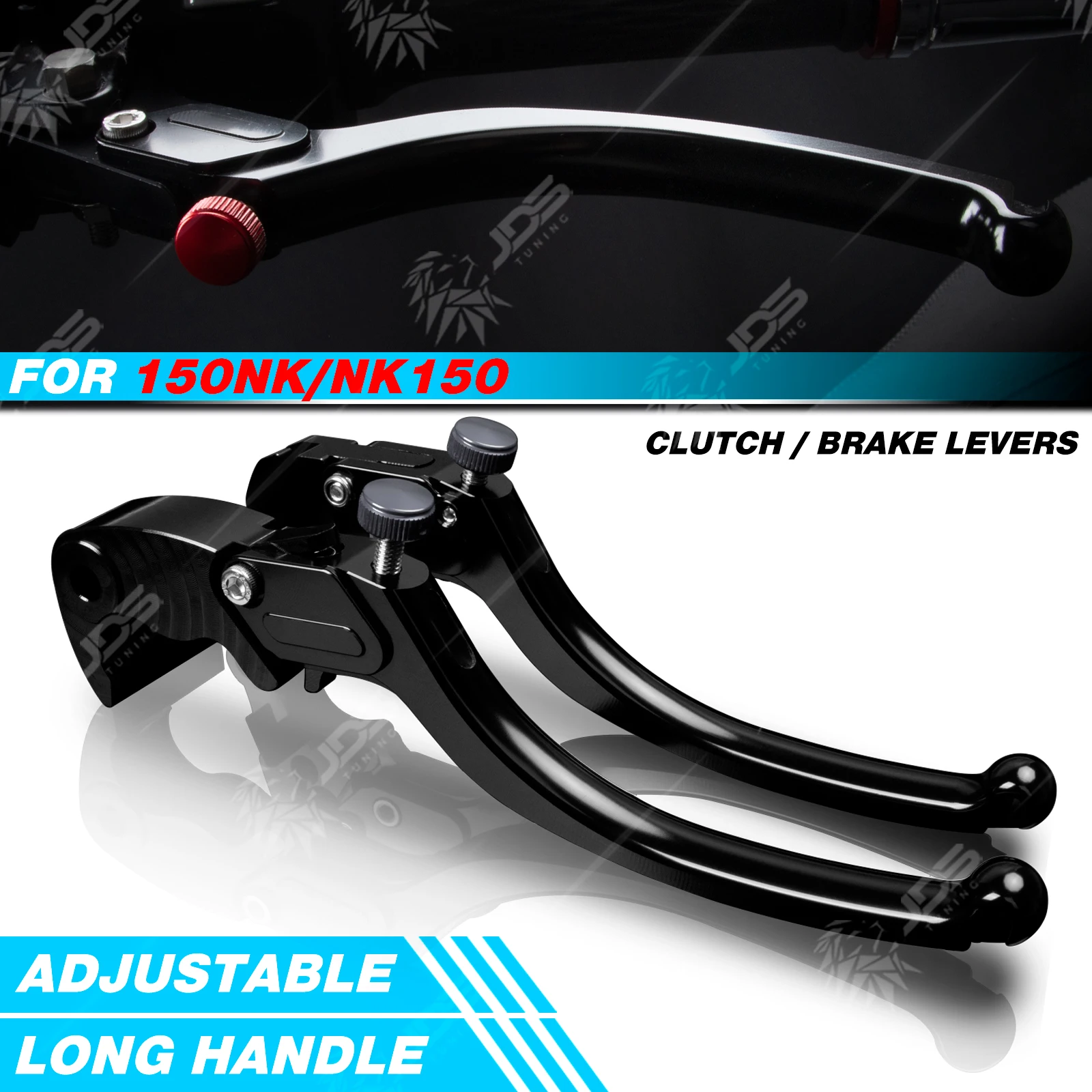JDSTUNING For CFMOTO 150NK/NK150 Stepless Clutch Lever Brake Lever Set Long Handle Levers Motorcycle Accessories Parts
JDSTUNING For CFMOTO 150NK/NK150 Stepless Clutch Lever Brake Lever Set Long Handle Levers Motorcycle Accessories Parts