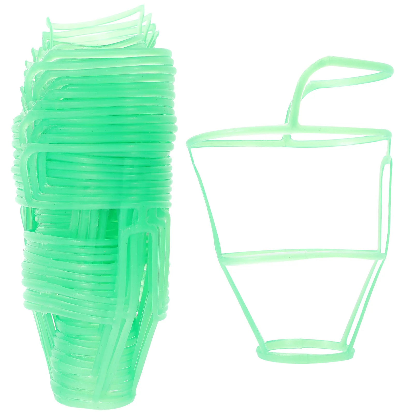 36Pcs Infusion Bottle Holders Sturdy Plastic Hanging Nets Reusable Medical Grade Saline Bottle Cage for Clinic Hospital Home
36Pcs Infusion Bottle Holders Sturdy Plastic Hanging Nets Reusable Medical Grade Saline Bottle Cage for Clinic Hospital Home