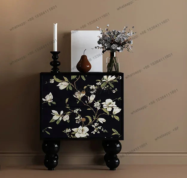 12French retro bedside table household drawer solid wood bedside storage cabinet
12French retro bedside table household drawer solid wood bedside storage cabinet