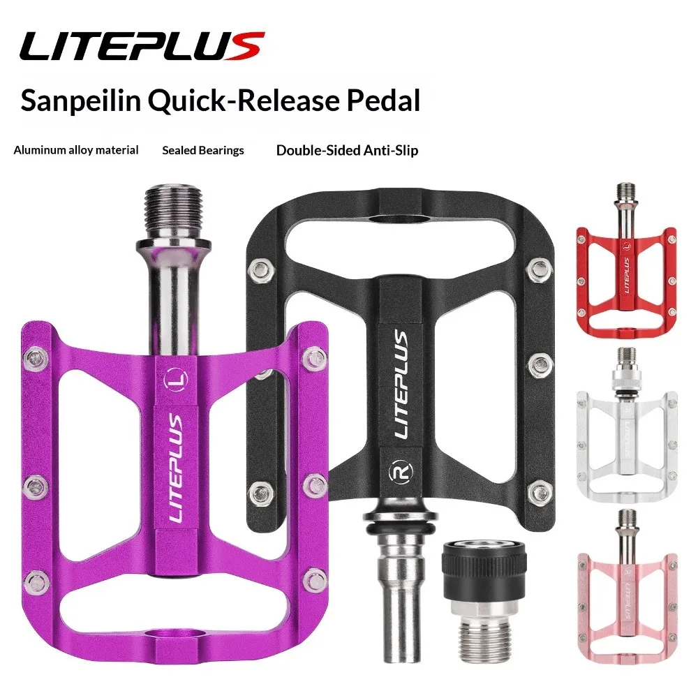 Folding bicycle quick release pedals 3bearing For Brompton anti-slip pedals For Java Neo
Folding bicycle quick release pedals 3bearing For Brompton anti-slip pedals For Java Neo