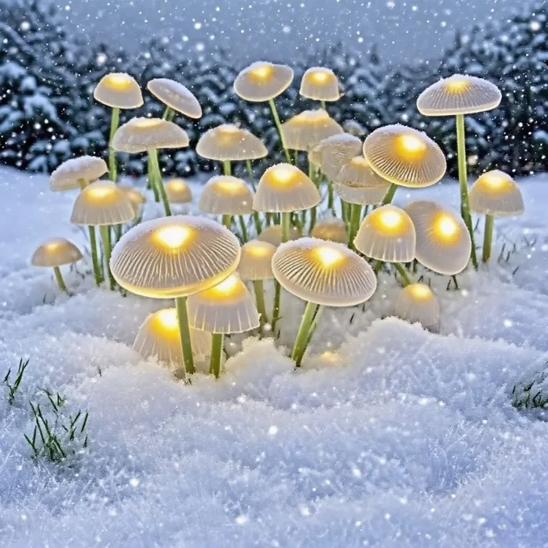 Solar Christmas Jellyfish Mushroom Lawn Lights Waterproof 6/8/10 Heads Garden Decoration Atmosphere Lighting
Solar Christmas Jellyfish Mushroom Lawn Lights Waterproof 6/8/10 Heads Garden Decoration Atmosphere Lighting