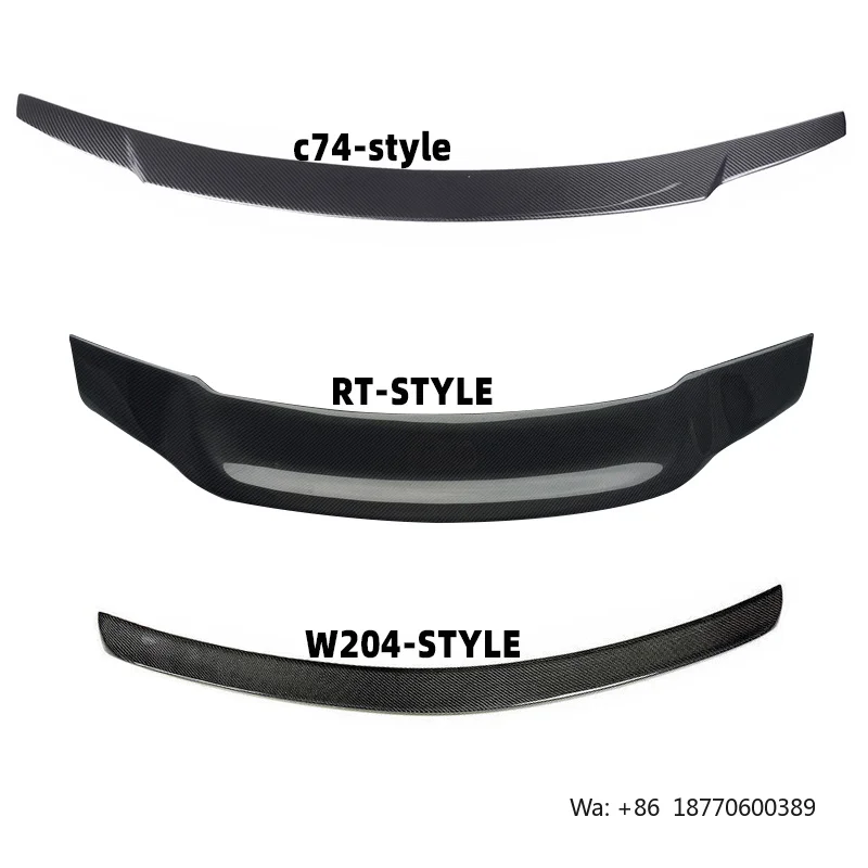 Carbon Fiber Rear Trunk Roof Spoiler Wing for Mercedes Benz C CLASS W204
Carbon Fiber Rear Trunk Roof Spoiler Wing for Mercedes Benz C CLASS W204