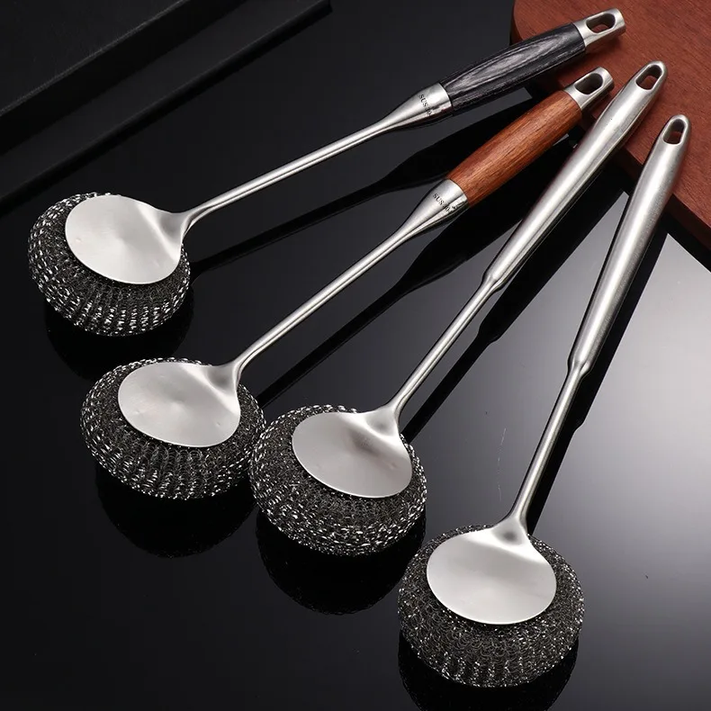 Stainless Steel Pot Brush Long Handle Can Be Hung Household Kitchen Cleaning Dishwashing Steel Brush Replacement Steel Ball
Stainless Steel Pot Brush Long Handle Can Be Hung Household Kitchen Cleaning Dishwashing Steel Brush Replacement Steel Ball