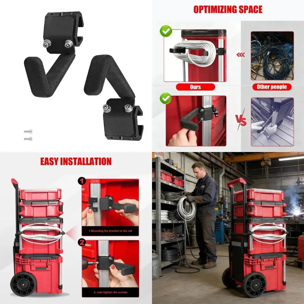 No Mess Line Support Attaches Quickly On Equipment Case Without Removing Side Paths
No Mess Line Support Attaches Quickly On Equipment Case Without Removing Side Paths
