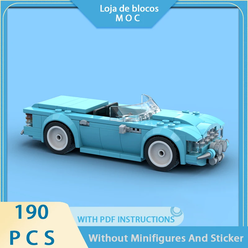Exquisite new product MOC building block car model Barbara, medium azure version technology modular children's toy DIY assembly
Exquisite new product MOC building block car model Barbara, medium azure version technology modular children's toy DIY assembly