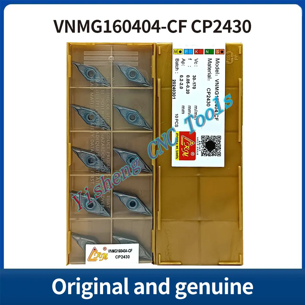 CRM VNMG160404-CF VNMG160408-CF CP2430 CP2630TN CP6230MS Original Genuine Genuine CNC blades
CRM VNMG160404-CF VNMG160408-CF CP2430 CP2630TN CP6230MS Original Genuine Genuine CNC blades