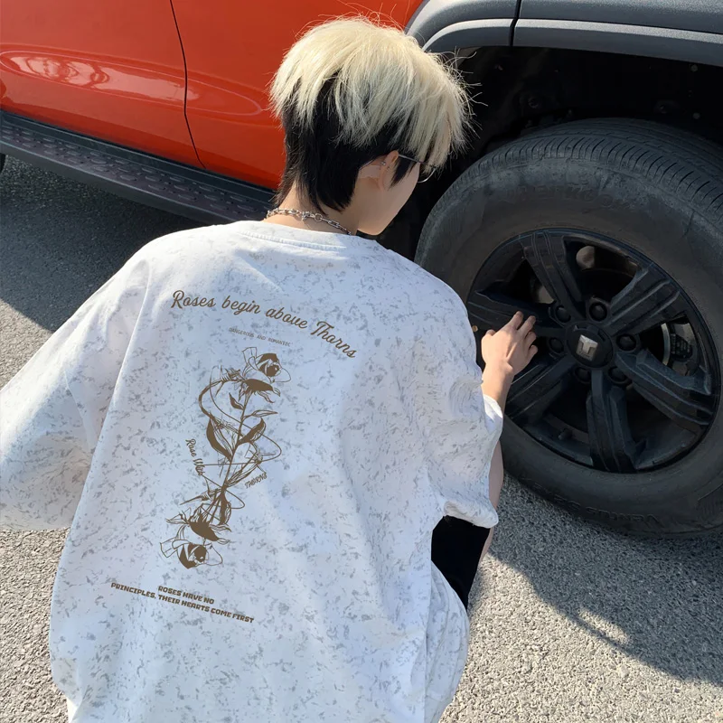 Men's Cotton T-shirt Big Size Fashion Print Mens Oversized Graphic T Shirts Vintage Tee Shirts Casual Wear Summer Tshirt for Man
Men's Cotton T-shirt Big Size Fashion Print Mens Oversized Graphic T Shirts Vintage Tee Shirts Casual Wear Summer Tshirt for Man