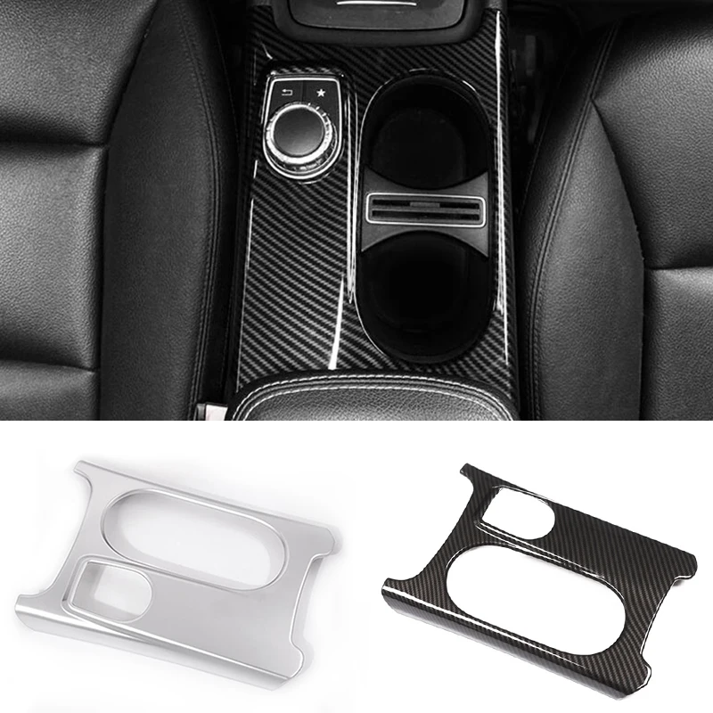 For Mercedes-Benz A CLA GLA Class W176 X156 13-19 Carbon Fiber Color Center Cup Holders Panel Trim Cover Interior Accessories
For Mercedes-Benz A CLA GLA Class W176 X156 13-19 Carbon Fiber Color Center Cup Holders Panel Trim Cover Interior Accessories