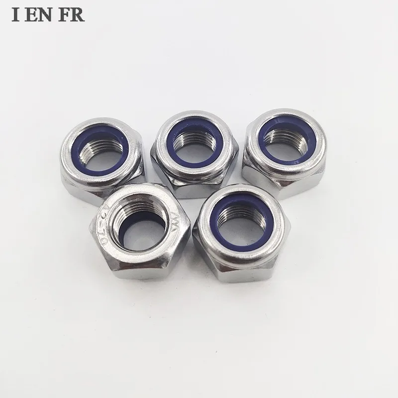 1/ 5/ 10/ 20pcs M2 M2.5 M3 M4 M5 M6 M8 M10 M12 M14 M16 M18 M20 M22 304 Stainless Steel Nylon Self-lock Hex Nuts Locknut DIN985
1/ 5/ 10/ 20pcs M2 M2.5 M3 M4 M5 M6 M8 M10 M12 M14 M16 M18 M20 M22 304 Stainless Steel Nylon Self-lock Hex Nuts Locknut DIN985