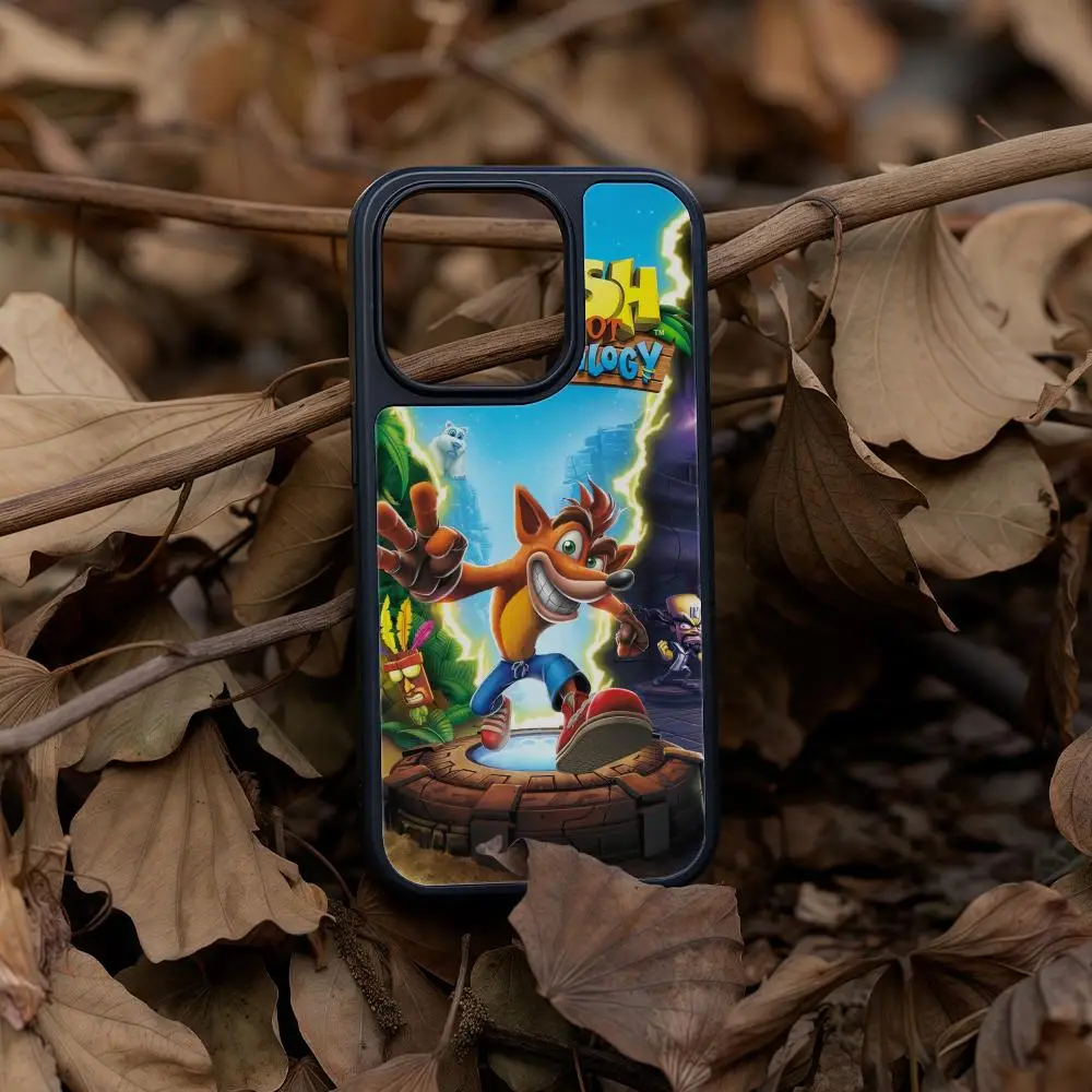 Hot Game C-Crash B-Bandicoot Phone Case For iPhone 16 15 14 13 12 11 Pro Max Plus Black Frame Acrylic Carbon Fiber Hard Shell
Hot Game C-Crash B-Bandicoot Phone Case For iPhone 16 15 14 13 12 11 Pro Max Plus Black Frame Acrylic Carbon Fiber Hard Shell