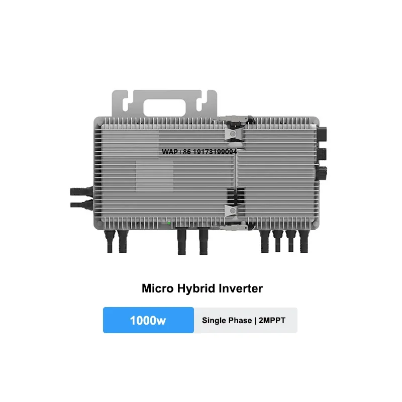 Микроинвертор Deye 1000 Вт SUN-BK100SG01-EU-AM2 для балконных систем накопления энергии, 1 кВт, однофазный, 2 MPPT, гибридный солнечный инвертор
Микроинвертор Deye 1000 Вт SUN-BK100SG01-EU-AM2 для балконных систем накопления энергии, 1 кВт, однофазный, 2 MPPT, гибридный солнечный инвертор