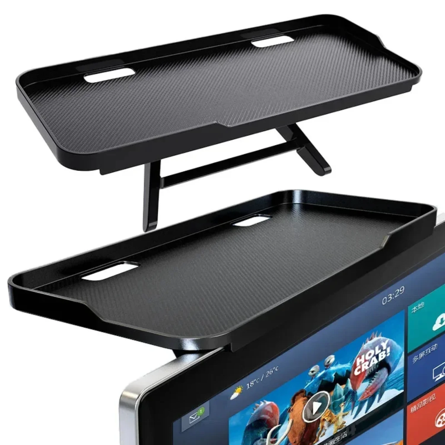 Threadable TV Top Shelf Monitor Organizer Rack Holder Practical Computer Office Multi-functional Organizer
Threadable TV Top Shelf Monitor Organizer Rack Holder Practical Computer Office Multi-functional Organizer