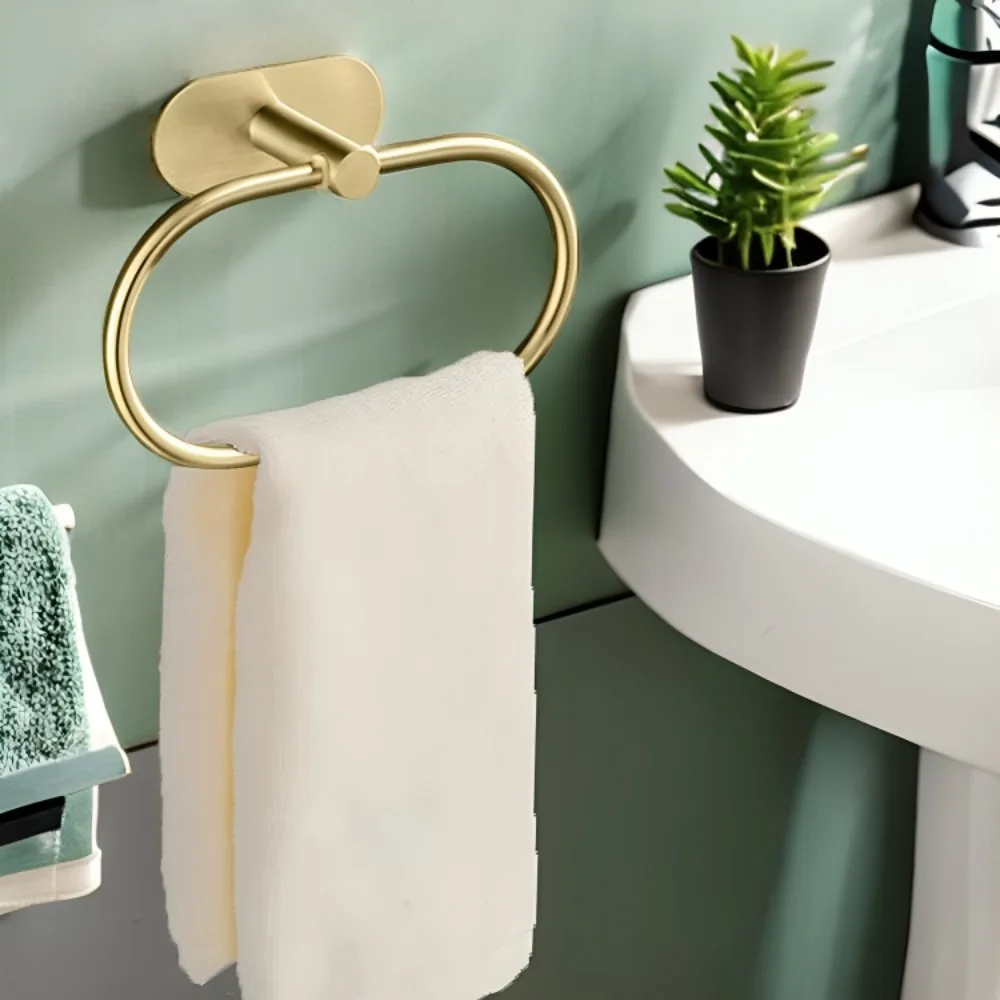 1 шт., держатель для полотенец из нержавеющей стали для ванной комнаты, настенная самоклеящаяся вешалка для полотенец, без установки дрели, Золотая вешалка для полотенец
1 шт., держатель для полотенец из нержавеющей стали для ванной комнаты, настенная самоклеящаяся вешалка для полотенец, без установки дрели, Золотая вешалка для полотенец