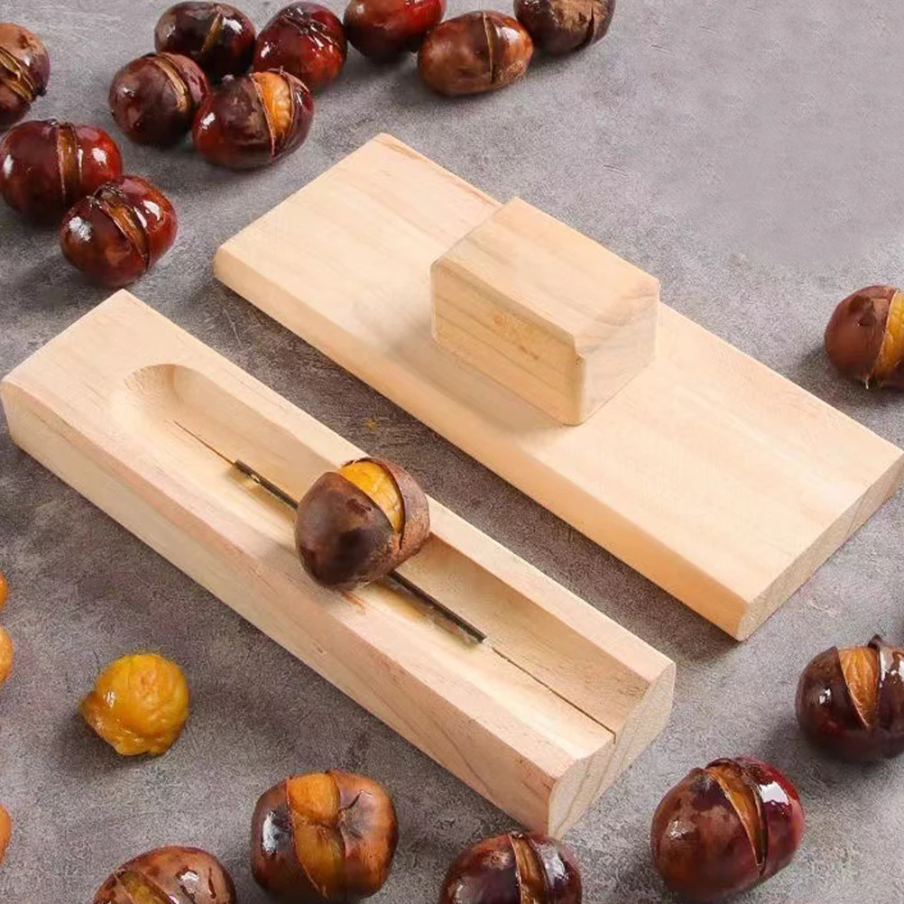 Chestnut Opener Walnut Peeler Stainless Steel Plier Clip Wood H Nutcracker Tool Kitchen Use Manual Cracking
Chestnut Opener Walnut Peeler Stainless Steel Plier Clip Wood H Nutcracker Tool Kitchen Use Manual Cracking