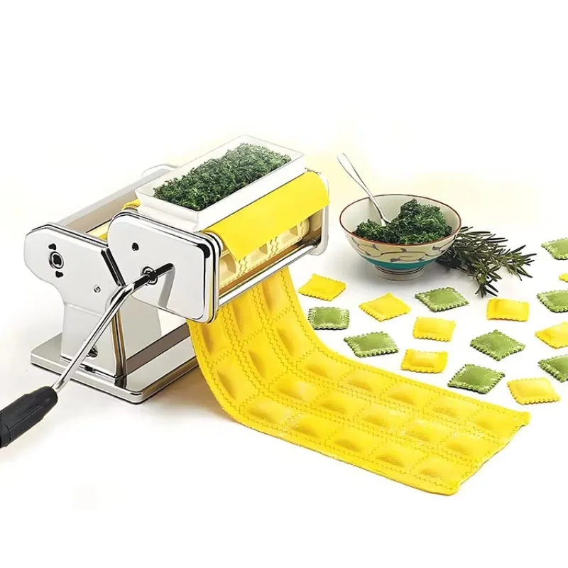 Manual Pasta Maker Machine - Adjustable Thickness Hand Crank Noodle Maker for Homemade Spaghetti, Fettuccine, Lasagna & More
Manual Pasta Maker Machine - Adjustable Thickness Hand Crank Noodle Maker for Homemade Spaghetti, Fettuccine, Lasagna & More