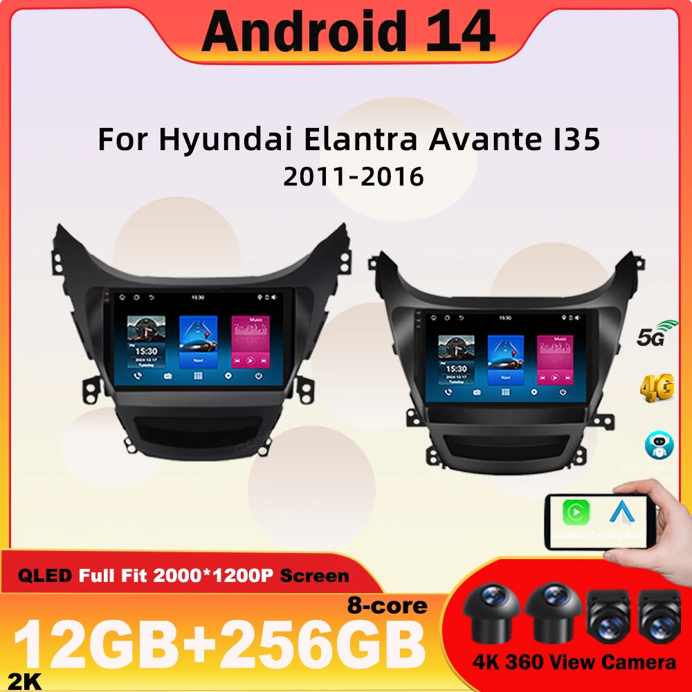 Android car radio For Hyundai Elantra Avante I35 2011-2016 Multimedia Car GPS Video Autoradio Navigation Stereo Radio 5G DVD BT
Android car radio For Hyundai Elantra Avante I35 2011-2016 Multimedia Car GPS Video Autoradio Navigation Stereo Radio 5G DVD BT