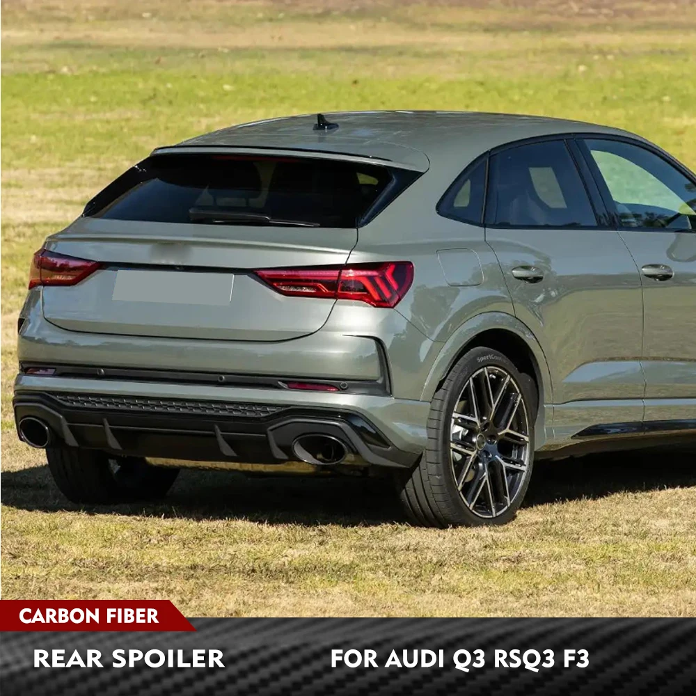 Для Audi Q3 RSQ3 F3 2019-2025: задний спойлер на крышу из карбона, гоночный спойлер, спойлер-крыло на багажник, внешние элементы кузова, комплекты деталей
Для Audi Q3 RSQ3 F3 2019-2025: задний спойлер на крышу из карбона, гоночный спойлер, спойлер-крыло на багажник, внешние элементы кузова, комплекты деталей