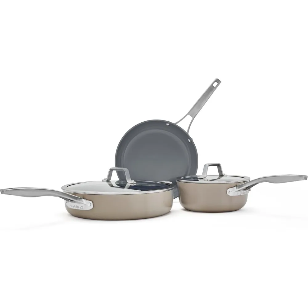 Ceramic Nonstick 5-piece Cookware Set,Grey,Ceramic Nonstick 5-piece Cookware Set
Ceramic Nonstick 5-piece Cookware Set,Grey,Ceramic Nonstick 5-piece Cookware Set