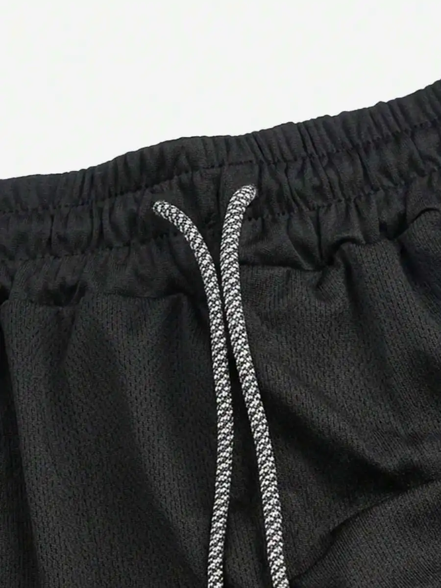 Mens Black Casual Shorts With Drawstring Waist Lightweight Breathable For Running Outdoor Fitness
Mens Black Casual Shorts With Drawstring Waist Lightweight Breathable For Running Outdoor Fitness