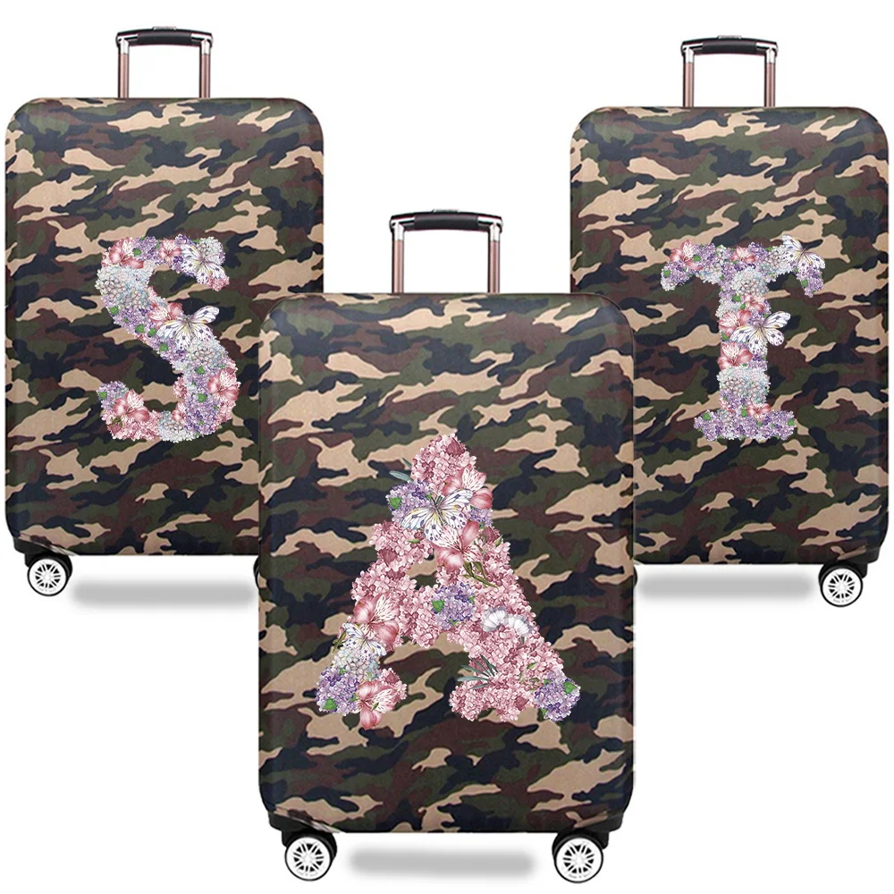 Luggage Protective Case Cover 18-32inch Trolley Box Suitable Reusable Dust Cover Rose Flower Series Accessories Camouflage 
Luggage Protective Case Cover 18-32inch Trolley Box Suitable Reusable Dust Cover Rose Flower Series Accessories Camouflage