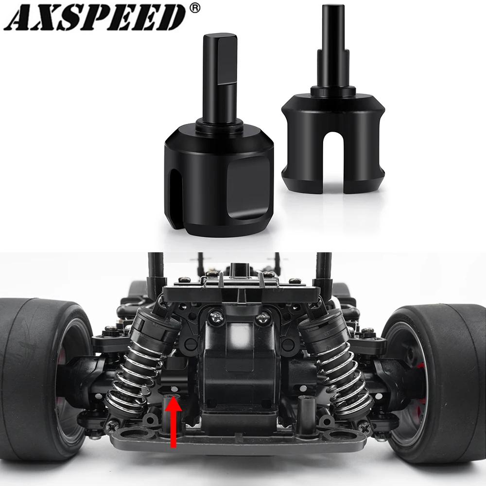 AXSPEED передняя и задняя чашка привода дифференциала из алюминиевого сплава для Tamiya TT01 TT02 BT01 1/10, аксессуары для обновления радиоуправляемого автомобиля
AXSPEED передняя и задняя чашка привода дифференциала из алюминиевого сплава для Tamiya TT01 TT02 BT01 1/10, аксессуары для обновления радиоуправляемого автомобиля