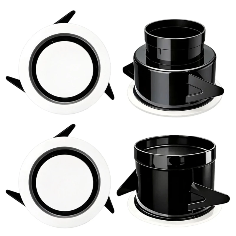 Adjustable Round Exhaust Vent Cover Plastic Air Vent Extract Valves Grille For Various Ceiling Types Easy to Install
Adjustable Round Exhaust Vent Cover Plastic Air Vent Extract Valves Grille For Various Ceiling Types Easy to Install