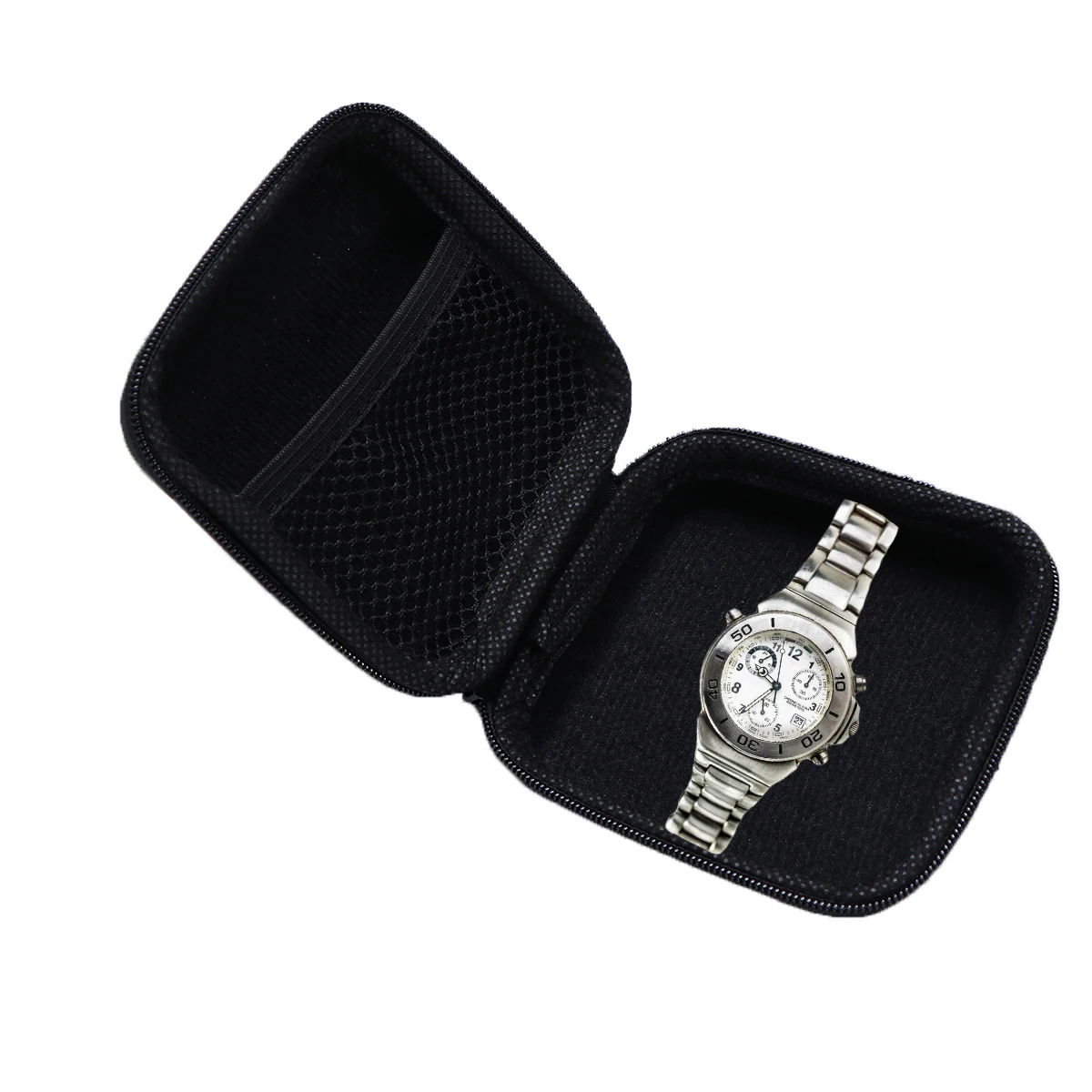 EVA Watch Box Lightweight Case Holder Zipper Black Compact Size Storage Sunglasses Eyeglasses Cards Pens Keys Coins Portable
EVA Watch Box Lightweight Case Holder Zipper Black Compact Size Storage Sunglasses Eyeglasses Cards Pens Keys Coins Portable