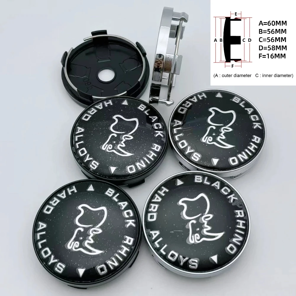 4pcs 60MM 56MM Car Wheel Center Caps With Black Rhino Logo Emblem Badge Wheel Hubcaps Auto Rim Cover Replace Car Accessories
4pcs 60MM 56MM Car Wheel Center Caps With Black Rhino Logo Emblem Badge Wheel Hubcaps Auto Rim Cover Replace Car Accessories