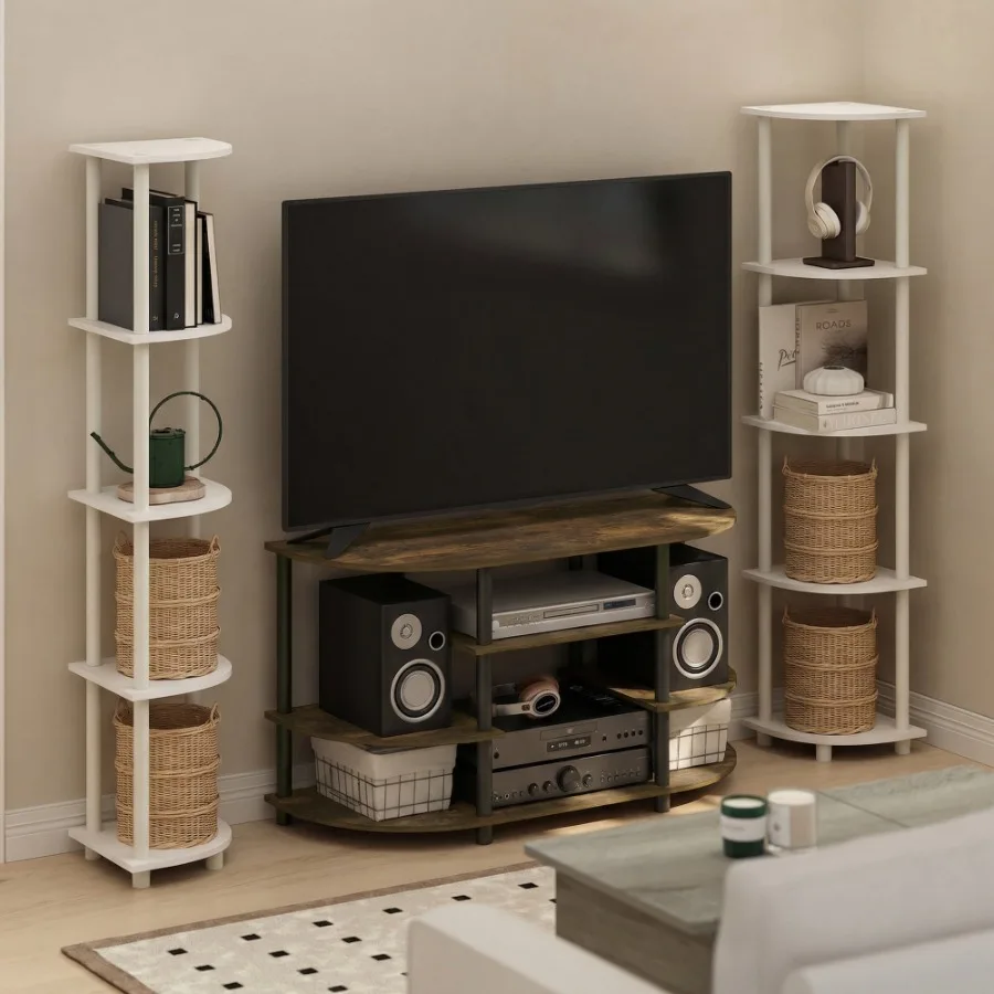JAYA 4-Tier Entertainment Center for TV up to 46 Inch Amber Pine
JAYA 4-Tier Entertainment Center for TV up to 46 Inch Amber Pine
