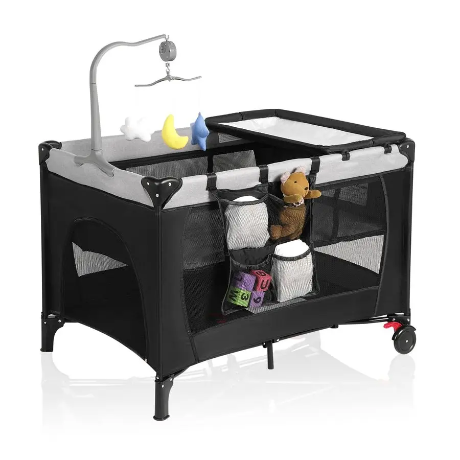 and Play with Changing Table amp Carry Bag, 4in1 Portable Crib Playpen for Newborn to Toddler, ASTM Certified Foldable Travel Cr
and Play with Changing Table amp Carry Bag, 4in1 Portable Crib Playpen for Newborn to Toddler, ASTM Certified Foldable Travel Cr