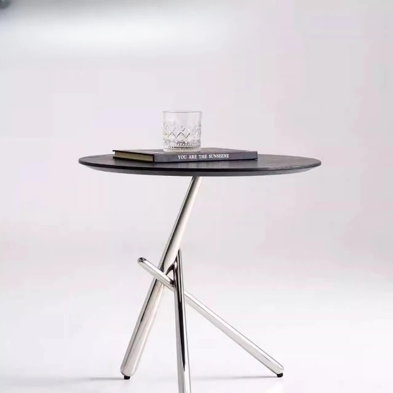 Угловые простые столы для кафе Простота есть еда Круглые боковые столы для кафе Балкон из ясеня Мебель для кафе Salontafel MHKFZ 
Угловые простые столы для кафе Простота есть еда Круглые боковые столы для кафе Балкон из ясеня Мебель для кафе Salontafel MHKFZ