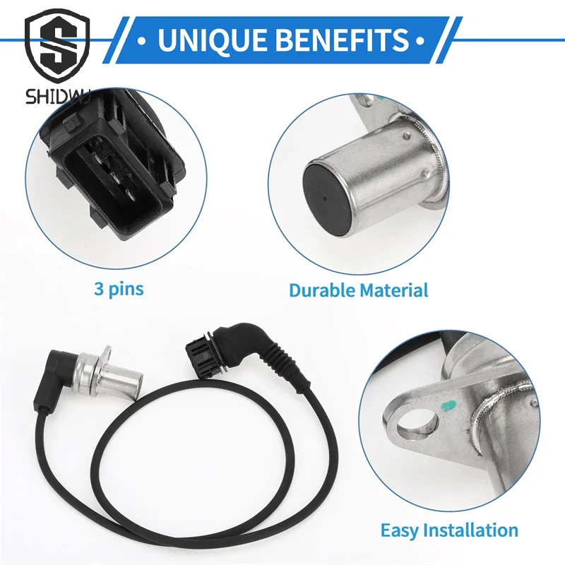 Датчик положения коленчатого вала двигателя, совместимый с BMW E36 серии 320i 1992 1993 1994 1995, L6 2.0L, замена # 12141730027
Датчик положения коленчатого вала двигателя, совместимый с BMW E36 серии 320i 1992 1993 1994 1995, L6 2.0L, замена # 12141730027